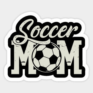 Soccer Mom Vintage Sticker